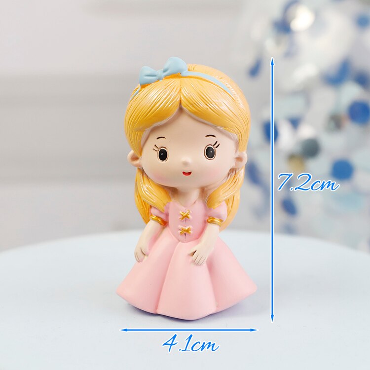 Costume de noël rose en fil d'arbre | Décorations de princesse de neige pour filles, décoration de gâteau, fournitures pour fête d'enfants, pour la pâtisserie, adorables: princess