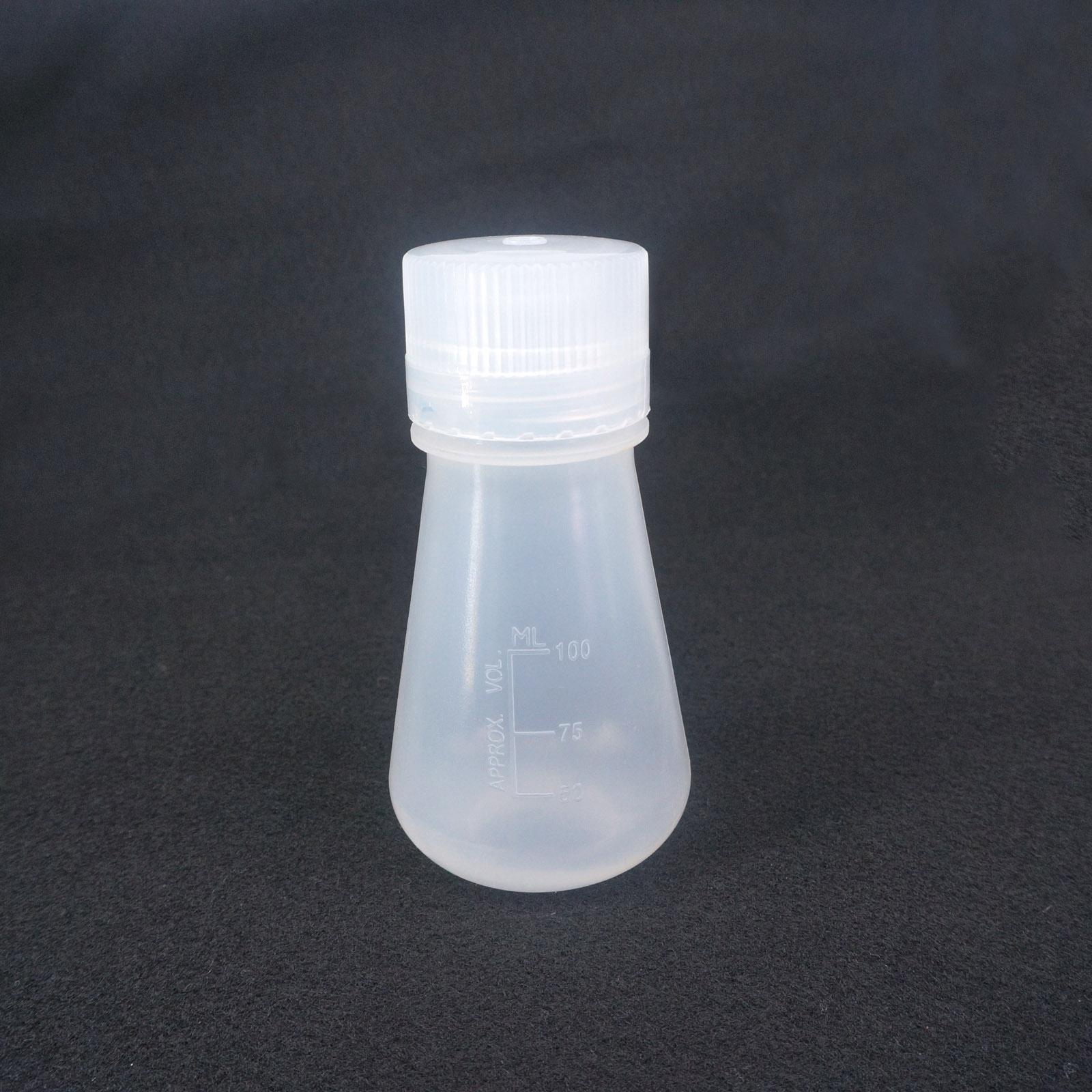 100 ml PP Conische Erlenmeyer Met Cap Lab Onderwijs Experiment
