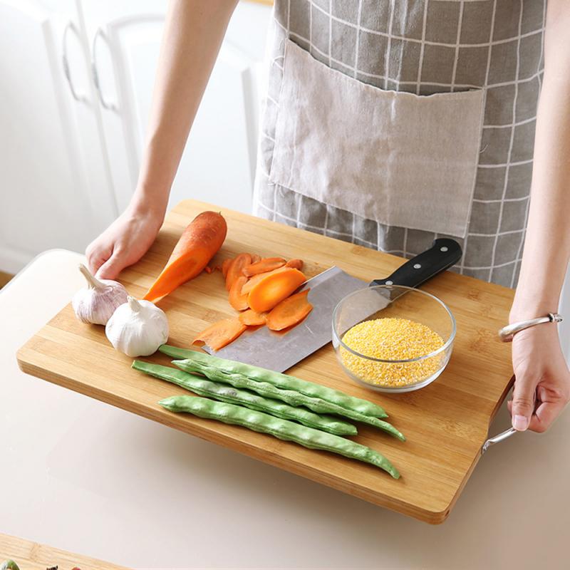 Thicken Cutting Boards Nature Chopping Board Bamboo Chopping Block Tool Wooden Cutting Board For The Kitchen Kitchen Stuff