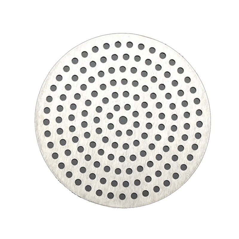 Ronde Putdeksel Badkamer Douche Haar Catcher Mesh Gootsteen Zeef Bad Afvoer Protector Rvs