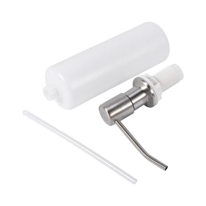 2pcs 300ml Sink Liquid Soap Bottle Dispenser Detergent Pump Bottle Essence Dispenser Washbasin Supply For Kithcen Bathroom White