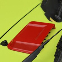 1*red Car Engine Air Intake Cover Vent Decorative Cap For Suzuki Jimny + Car Exterior Accessories