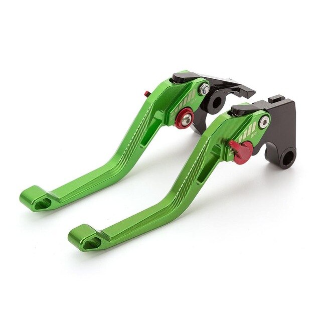 Für Suzuki GSF1200 Bandit T-V Bandit 1200 1997-2000 3D CNC Einstellbare Motorrad Bremse Kupplung Hebel Zubehör Hebel Griff Griff: lang Grün