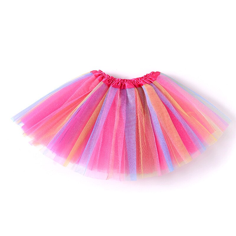 Baby Zomer Kleding Kinderen Tutu Rok Kindje Prinses Dressup Party Meisjes Kostuum Ballet Dans Slijtage Kleurrijke Chiffon Rok: g