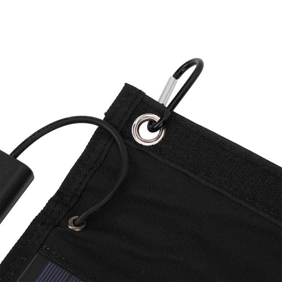 15W Portable Solar Panel Foldable Pack Waterproof Solar Panels for Tourism and Hiking