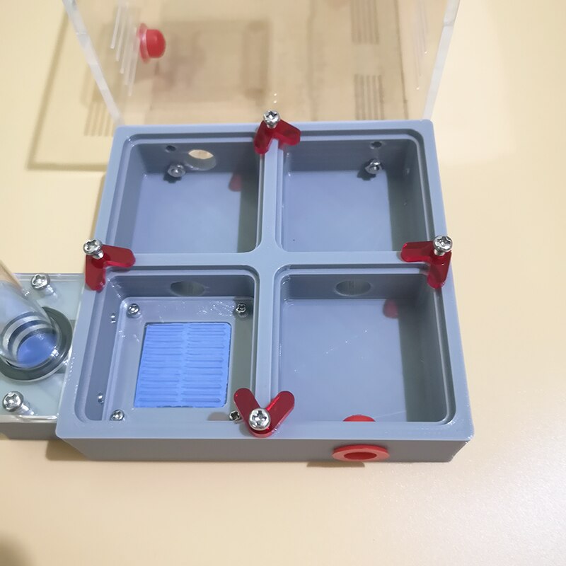 Große Größe Ant Nest Flache Nest Ant Farm Mit Test Rohre und Sonnenblende 3D Druck Matrix Insekt Liefert
