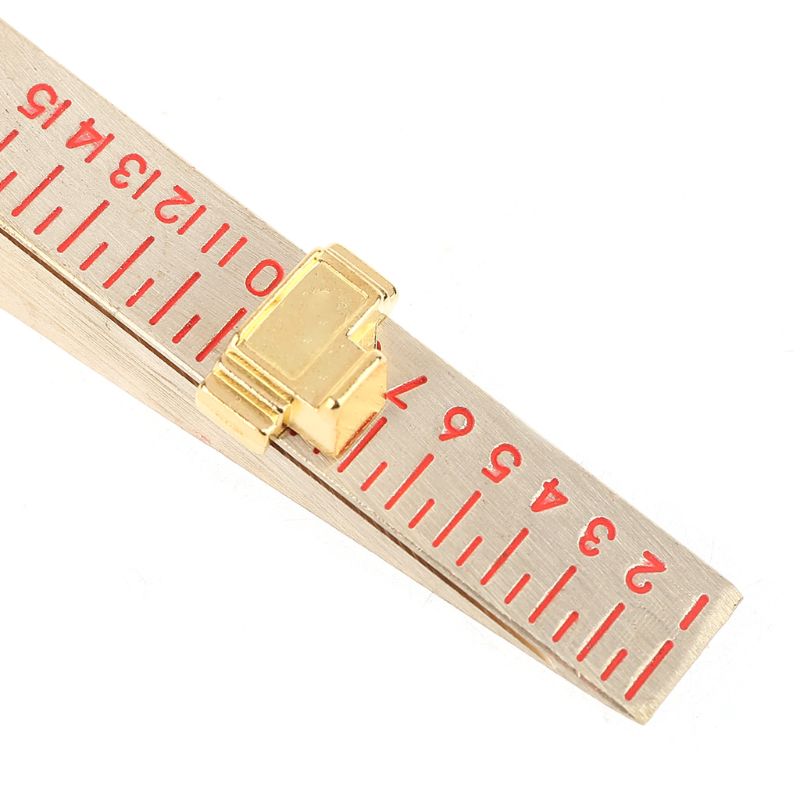 House Engineering Inspection Flatness Wedge-shaped Vernier Feeler Gauge 2mm 5mm B85C