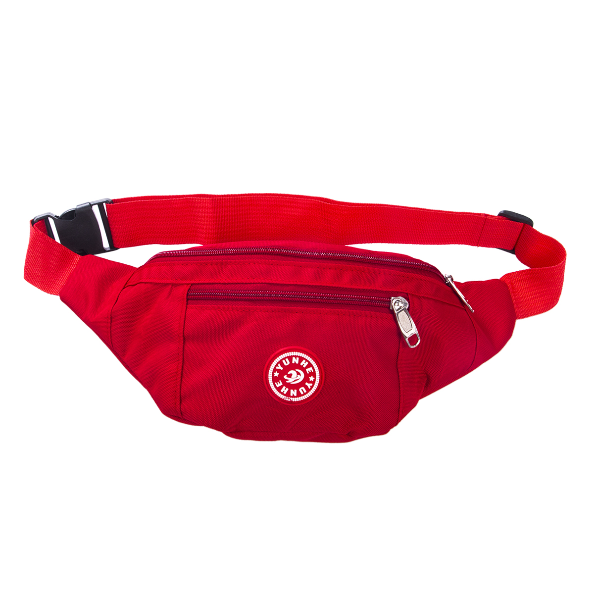 Riñonera a la para ciclismo en 4 colores, para hombre y mujer, riñonera de viaje, cartera deportiva: Rojo