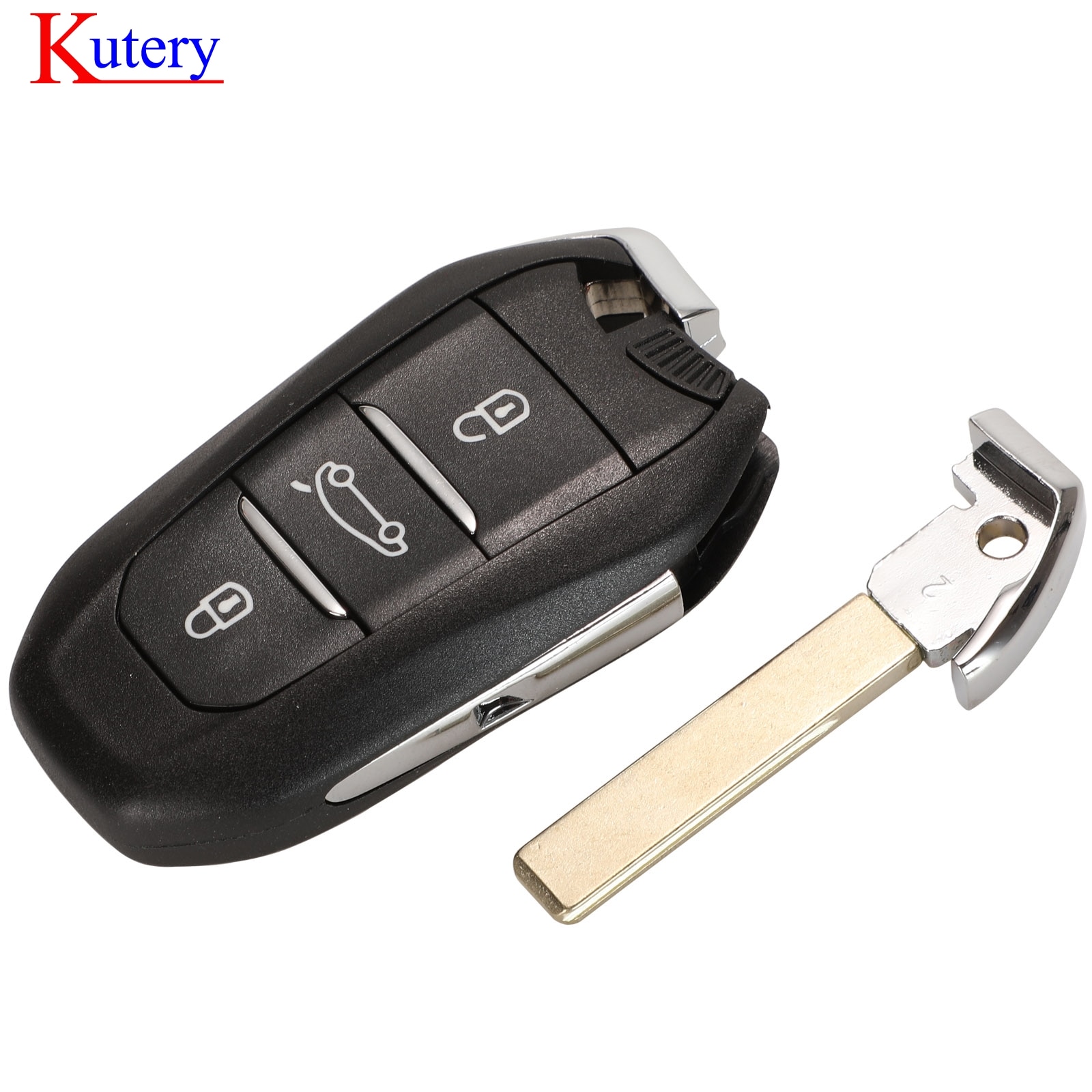 kutery Smart Remote Key Shell for Peugeot 308 3008 4008 5008 508 expert for Citroen picasso C4 DS4 DS5ls ds6 ds7 va2 HU83 Blade