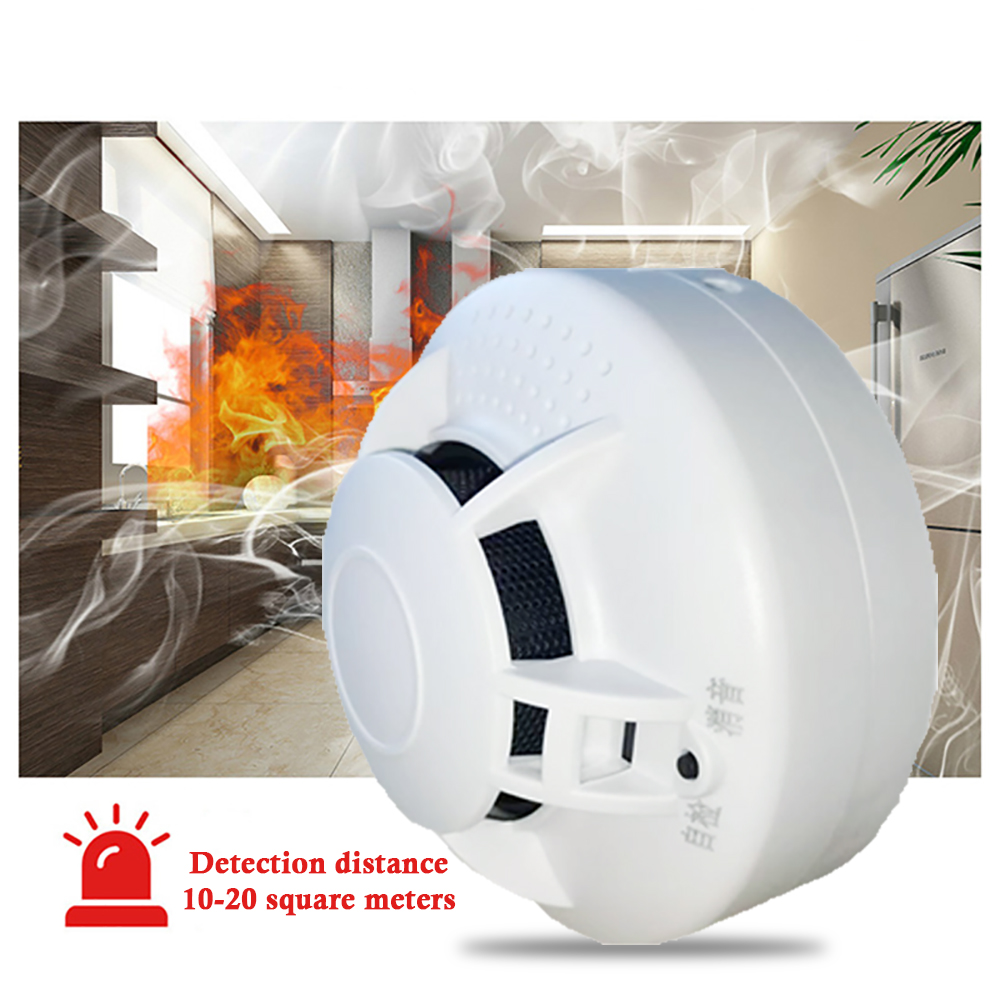 Home Smoke Detector Independent Wireless Alarm Smoke Detector Sensor Security Fire Alarms Equipment Security Sensitive