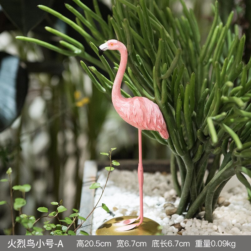 6 stk/sæt pink flamingo bordpynt tropisk fest pige fødselsdag bryllup dekoration flamingo hawaii hawaiian fest indretning: Lc