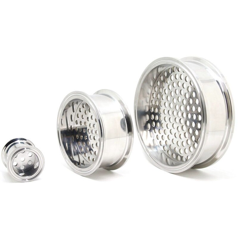 304 Quick Install Sanitary Food Grade Filter Plate Clamp Essential Oil Extraction TC 1.5 Inch-4 Extractor