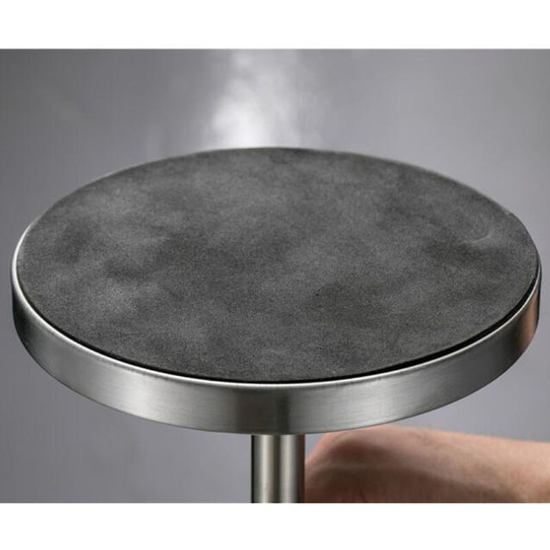Zilver Rvs Telescopische Roterende Asbak Creatieve Bar Ktv Asbak Draagbare Winddicht Asbak
