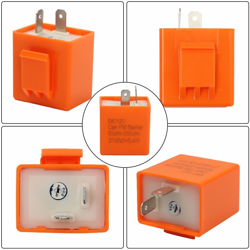 12v Electronic Led Adjustable Flasher Relay For Turn Signal Light For Rieju Marathon 125 Ac 125 Pro Mius Mrt 50 Nkd Rs Sport