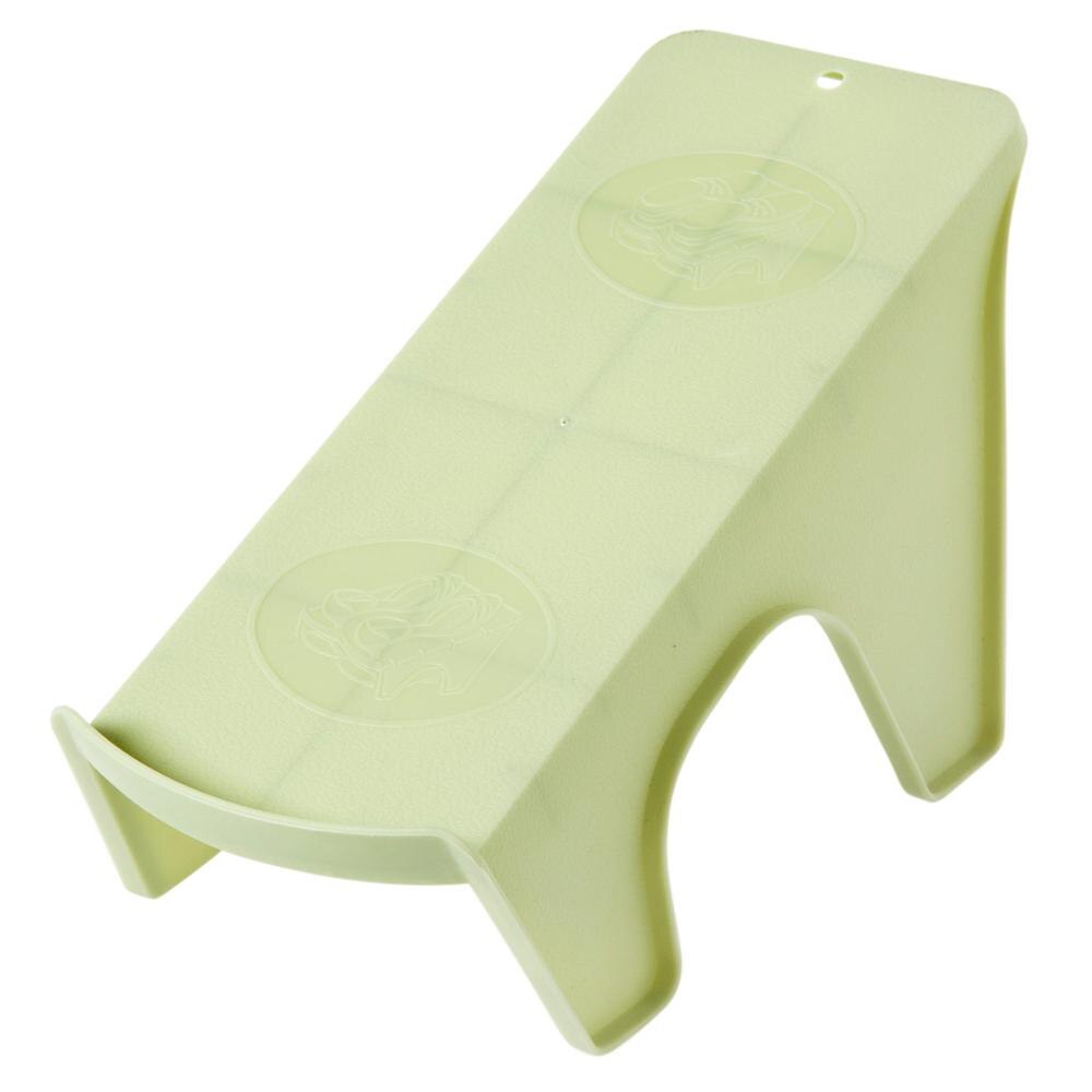 OTHERHOUSE Schoenenrek Stand Plank Houder Schoen Organisator Schoenen Opslag Rekken Kast Organisatoren Slot Dubbele Laag Schoenendoos: Single Green