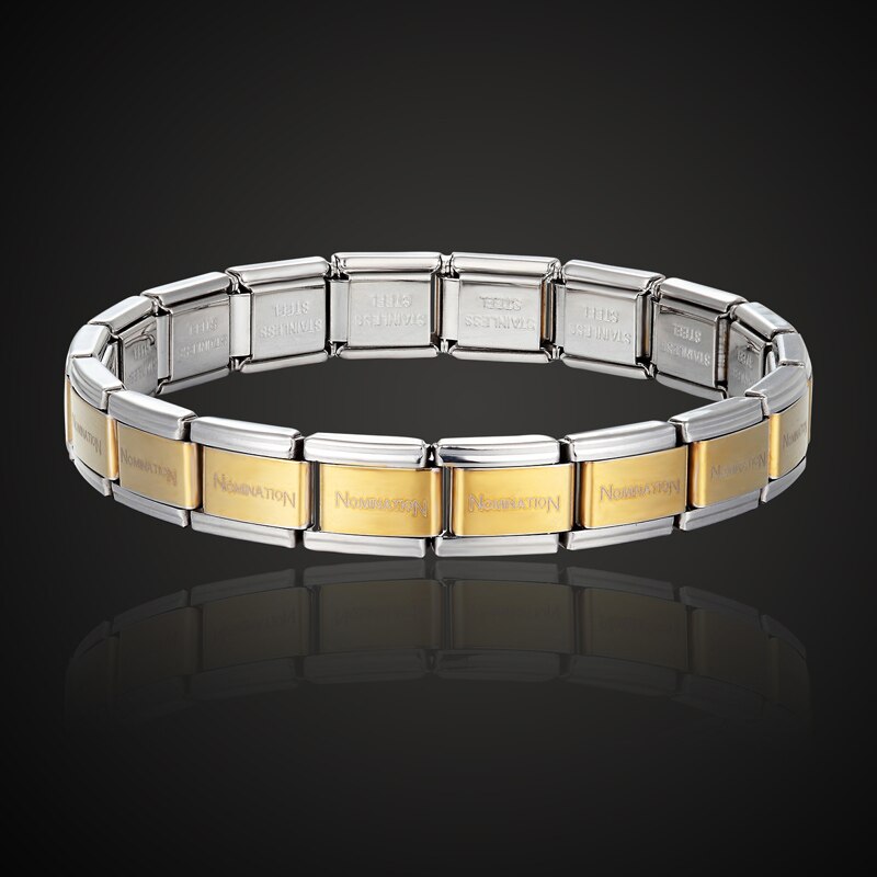Zlxgirl Namination Sieraden Populaire Stijl Roestvrij Stalen Armband Brief En Stretch Mode Mannen Armbanden Vrouwen: 004