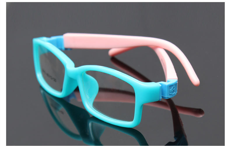 Unbreakable Flexible Safe Myopia Optical Glasses Frame Eyeglasses Kids Frames TR90 Eyewear Frame for children Infant Girls 8819: C3