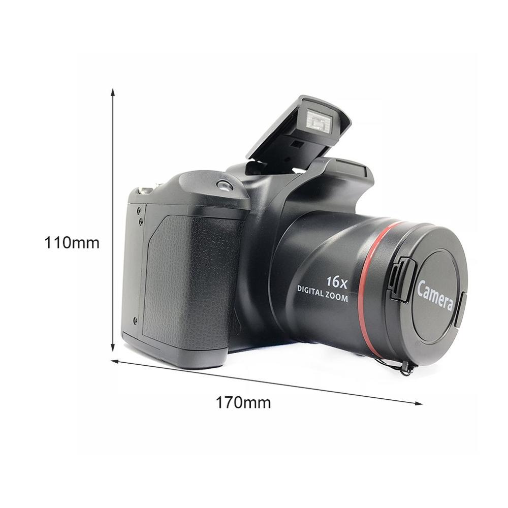 Xj05 câmera digital slr 4x zoom digital 2.8 polegada de tela 3mp cmos max resolução 12mp hd 720p tv para fora suporte vídeo pc