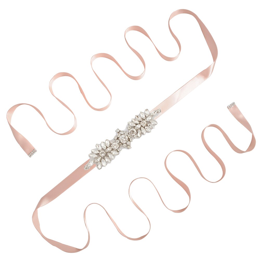 Steentjes Trouwjurk Riem Bruids Riem Trouwjurk Accessoires Bruiloft Riem Bruids Riem Bruidsmeisje Riem SCS49: vintage pink