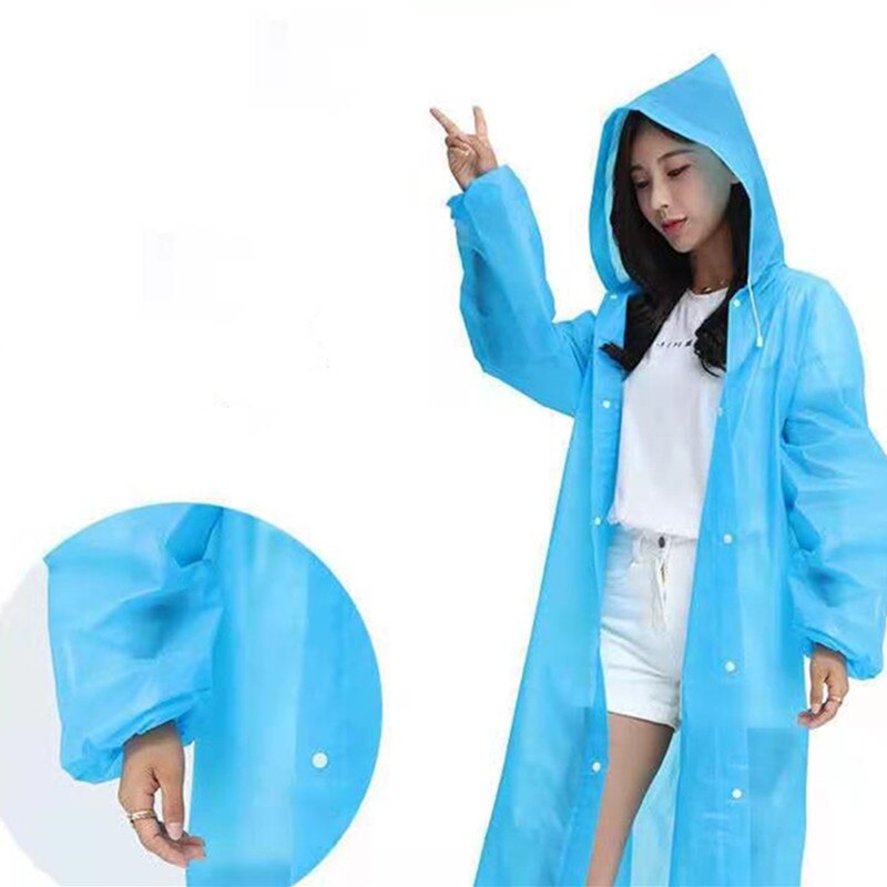Chubasquero no desechable para adultos, Poncho grueso de una pieza, para viajes, para estudiantes