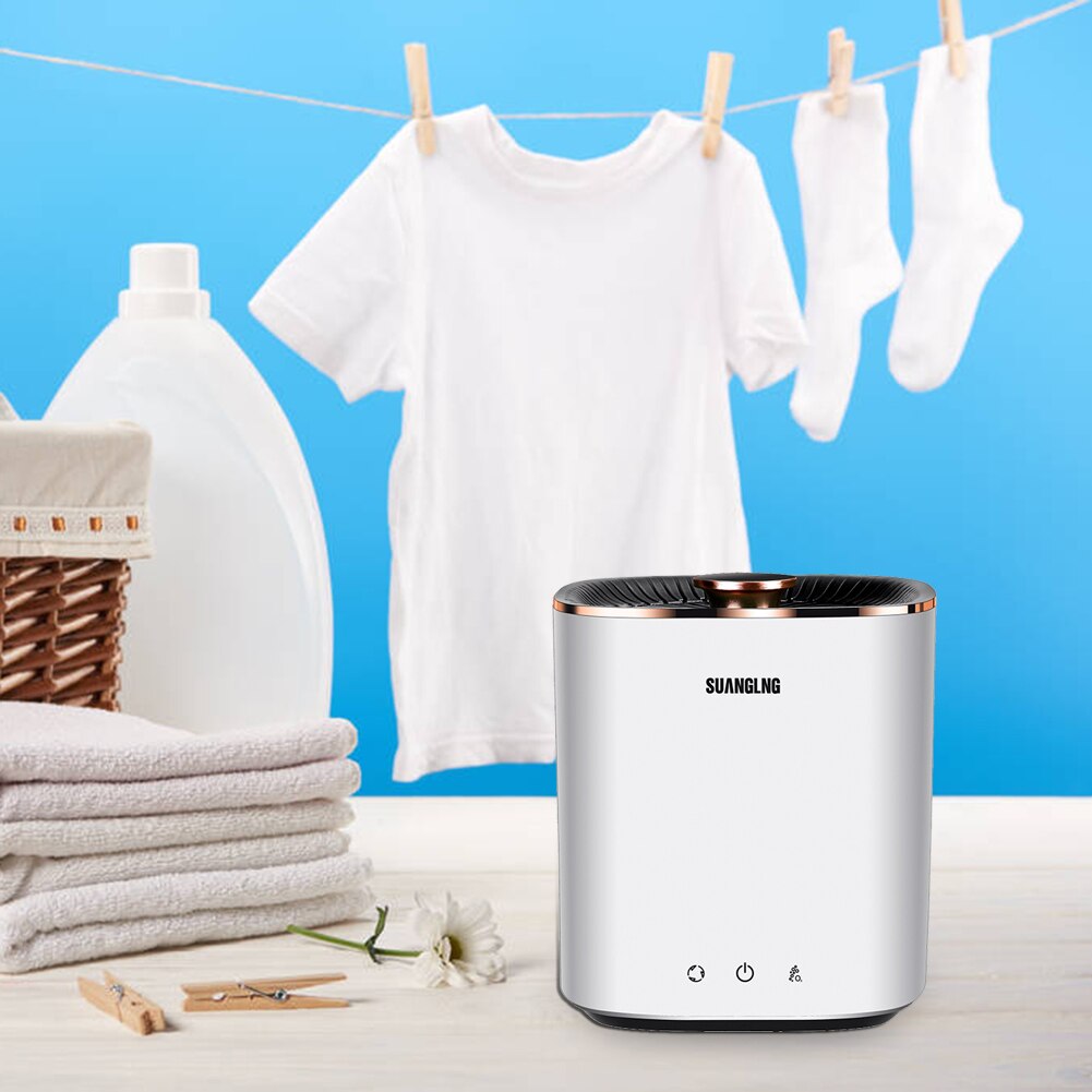 2.5L Smart Automatic Mini Portable Washing Machine Mute Underwear Laundry Sterilization Washer Clothing Cleaning Washing Machine