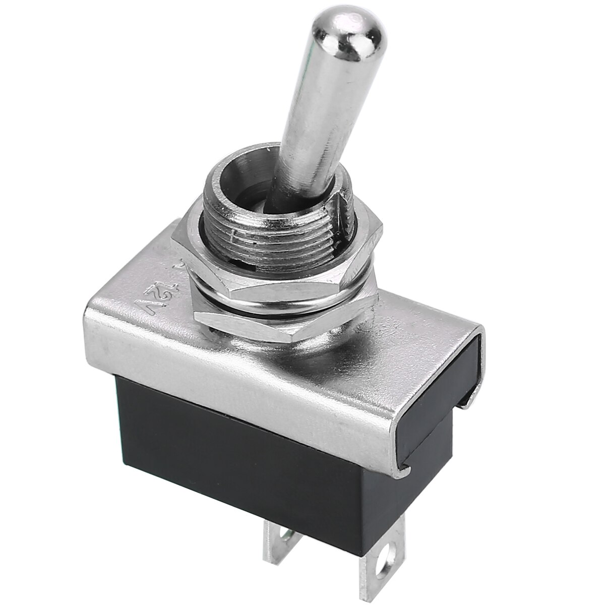 1 Pair 12V 25A Auto Toggle Switch Boat Marine Heavy Duty Flick Switches with Waterproof Cover