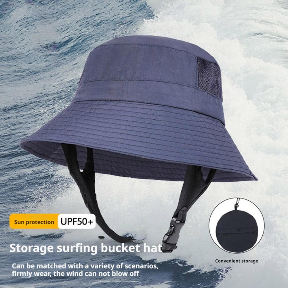 Casco da bicicletta Casco a forma di cappello Casco da bici per adulti Sicurezza Ammortizzante Cappello da pescatore da surf per ciclo di viaggio da donna unisex