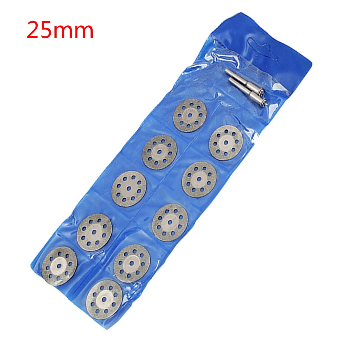 Diamond Cutting Disc Diamond Circular Saw Blade Wheel Disc With 3mm Mandrel for Dremel Rotary Tool for Gemstones/Glass/Ceramics: 25mm 8 Holes