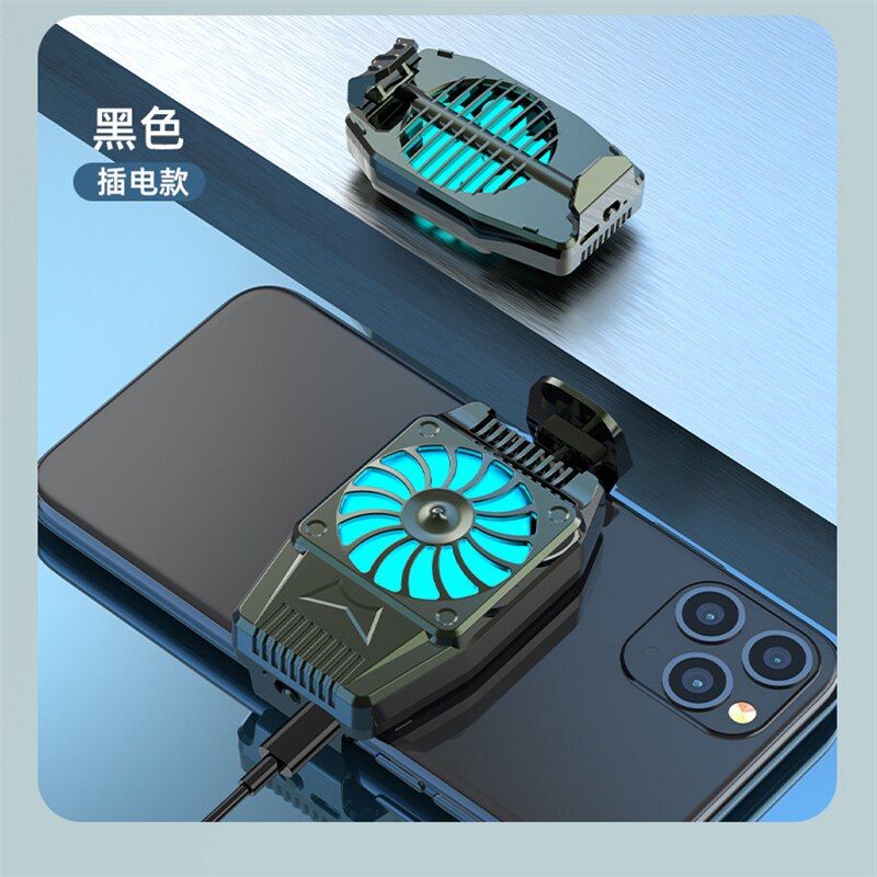 Universal Mobile Phone USB Game Cooler System Cooling Fan Gamepad Holder Stand Radiator For iphone Xiaomi Huawei samsung phone