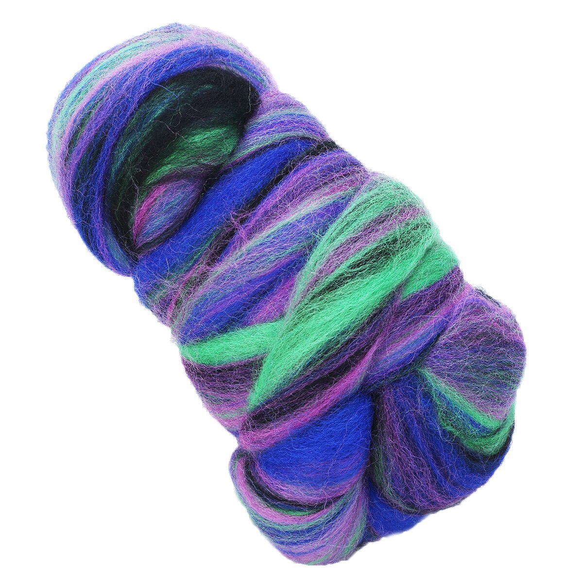 Vilten Wol Kit Multi-Kleur Merino Wol Moerbei Zijde Blend Gekamd Wol Roving Voor Vilt Wol Deken Breien Tools accessoires