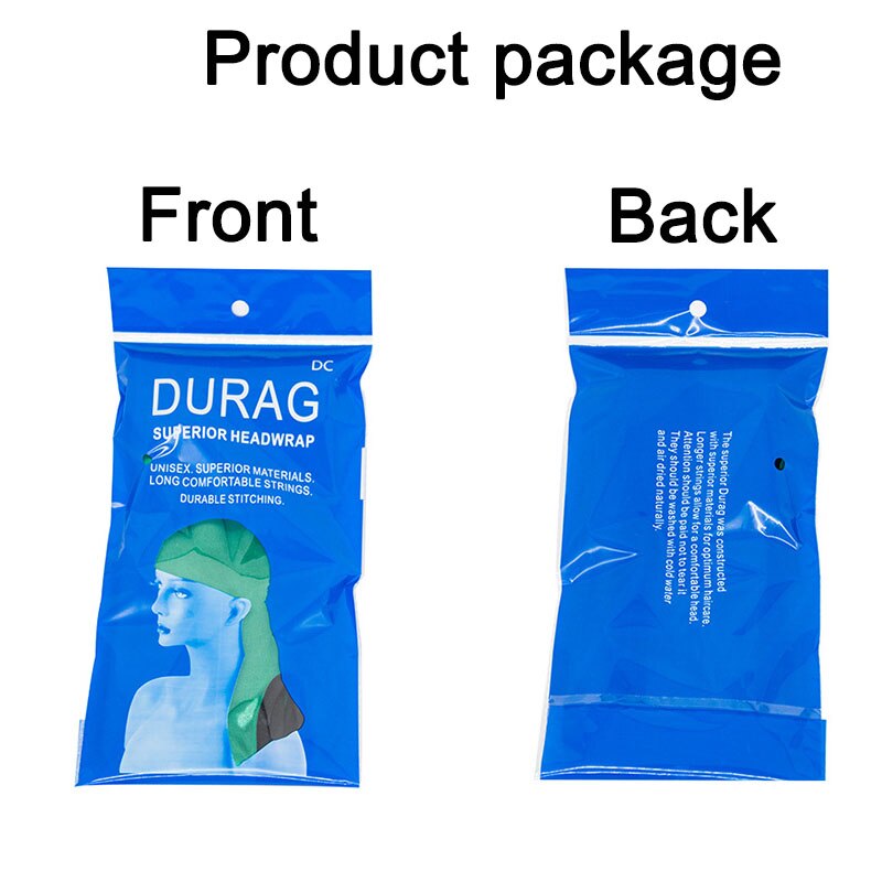 UK STOCK Unisex Men Womens Bandana Doo Durag Headwear Long Tail Soft Silk Pirate Cap Wrap outdoor cycling Durag beanie Adult Hat