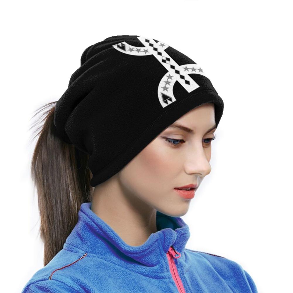 Berbère z-amazigh lettre Yaz 3D Bandana visage cou plus doux polaire masque Sport écharpe Amazigh symbole berbère symbole Amazigh