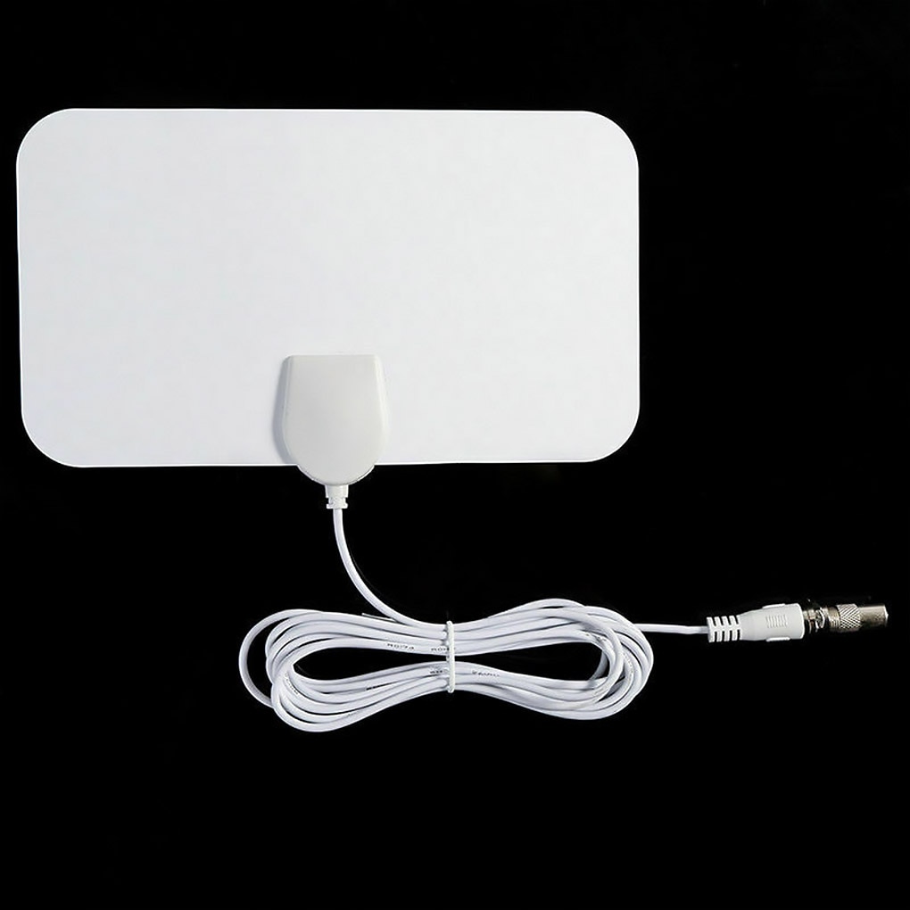 Mini hd digital tv-antenne hvid antenne europæiske og amerikanske hdtv-antenner grænseoverskridende dedikeret til indendørs 1
