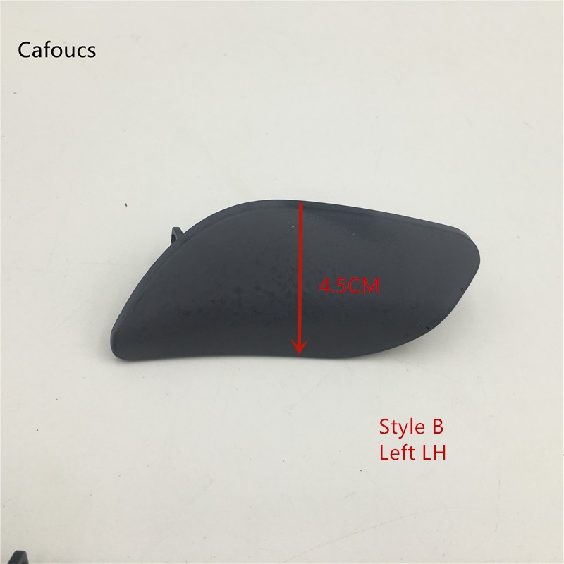 Cafoucs – couvercle de buse de lavage de phare avant, pour Porsche Cayenne: style B Left 4.5cm
