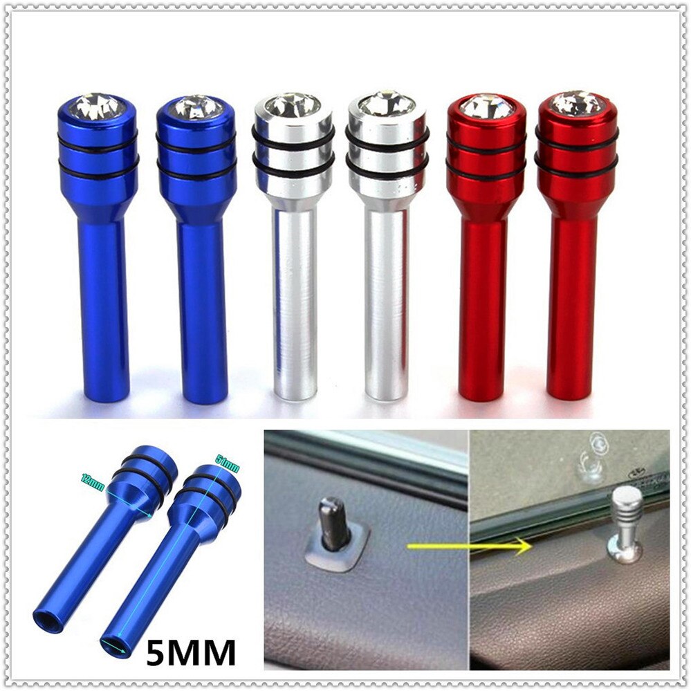 4 Pcs Deurslot Pin Bolt Auto Pull Knop Knop Pins Voor Lexus Lf-Gh Sc IS250C Hs SC430 LS600h LS460 Lf-Ch Ls LF-1 Lc Ct Nx