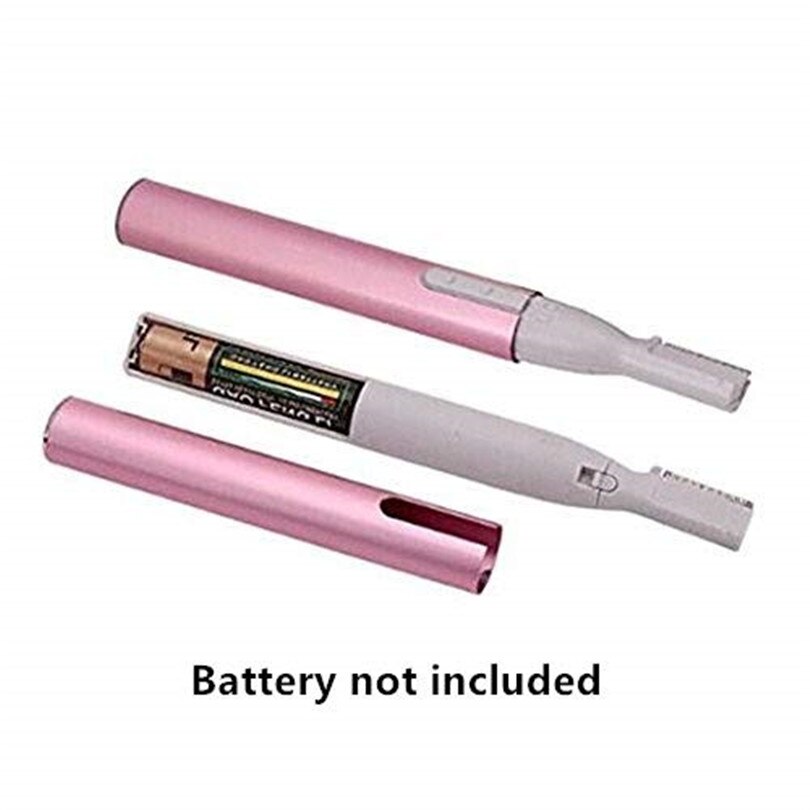 1 Pcs Wenkbrauw Trimmer Scheerapparaat Vrouwen Elektrische Haar Remover Wenkbrauw Shaper Pen Draagbare Facial Haar Scheermes Voor Neus Wenkbrauw haar