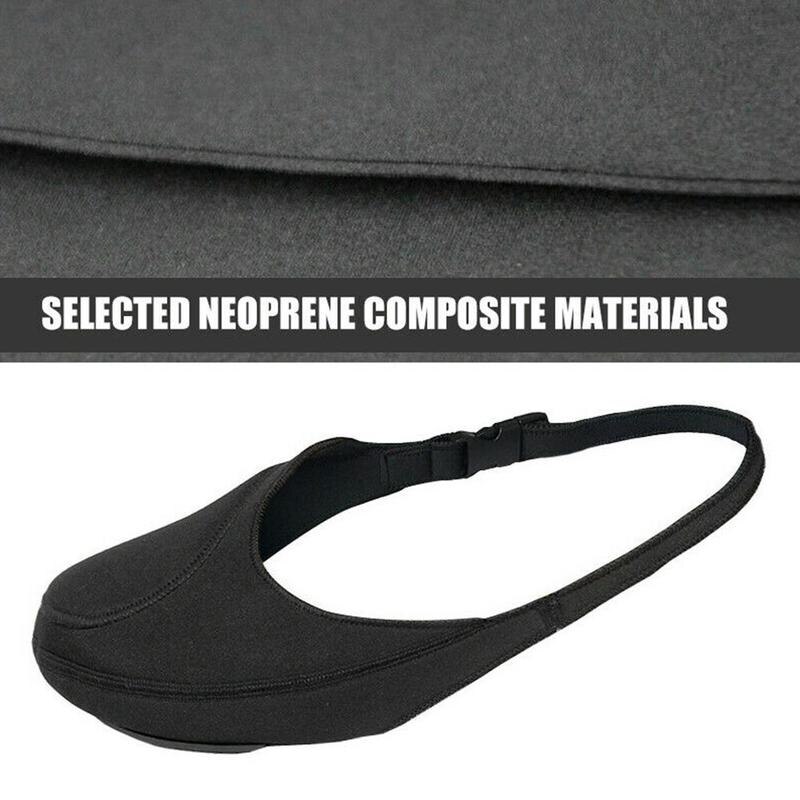 Effen Neopreen Outdoor Fietsen Gear Shifter Schoen Laarzen Slijtvaste Zwarte Anti Motorfiets Gesp Protector Anti U4S1