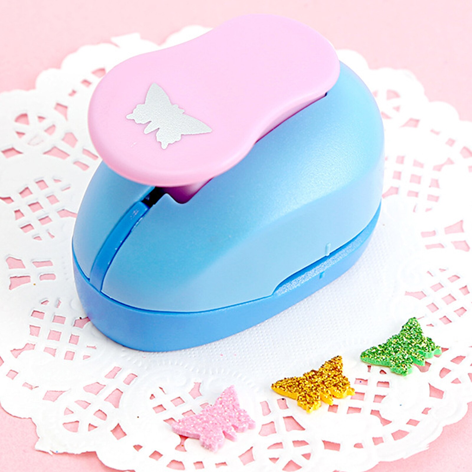 Children DIY Art Different Pattern Hole For Kids Cute Scrapbooking Paper Craft Lever Punch Decorative Handmade