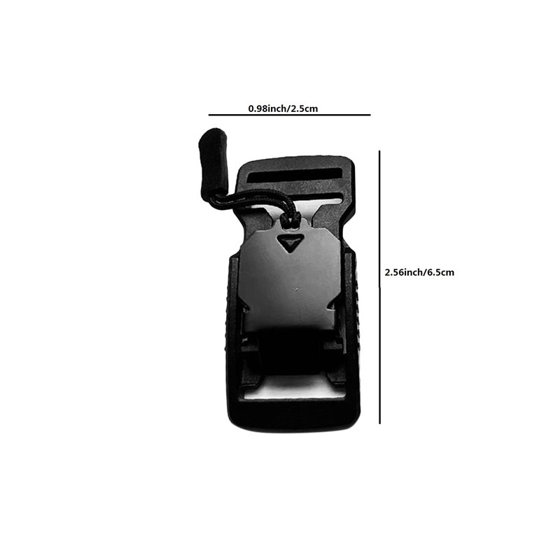 1 Pezzo Fibbia a Sgancio Rapido 20/25/32mm, Fibbia Magnetica Funzionale per Cinture, Accessori per Cinghie di Zaini e Borse da Esterno: Argento antico