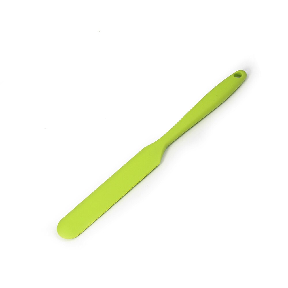 8 Inch Siliconen Spatel-1 Kleine Hittebestendige Non-stick Kookgerei (Multicolor): Green B