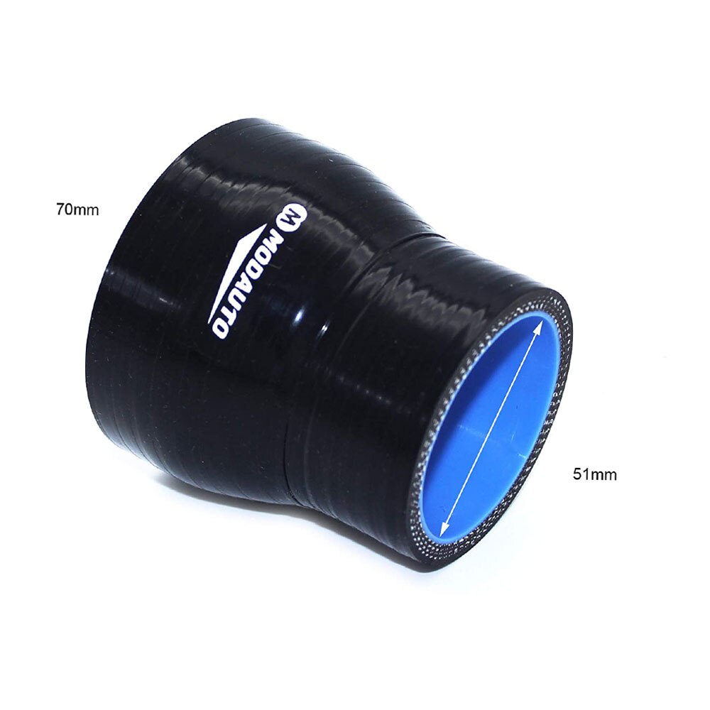 MODAUTO EUROPA S.L. Accesorios Coche. Manguera de Silicona Acoplador, Tubo de Silicona Reductor, Universal, 3/4 Capas, Alto Rendimiento, Modelo E356