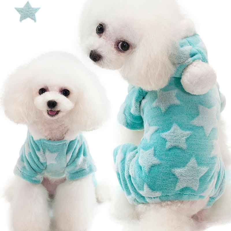Pyjama Chihuahua Pincher Roupa Pajamas For Dogs Pajamas Dog Pyjama Winter Fleece Jumpsuit Winter Four Legs Warm Pet Clothing