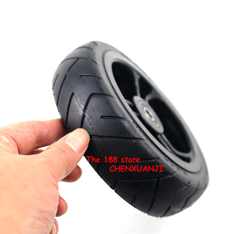 Neumático a prueba de explosión Fastwheel F0 rueda trasera neumático sólido para Jackhot fibra de carbono scooter Fastwheel F0 scoot eléctrico
