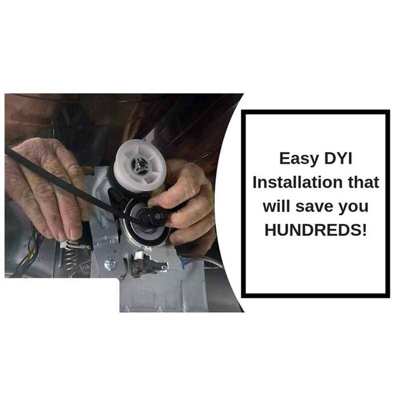 DC93-00634A Dryer Idler Pulley for Samsung Dryer Parts DC97-07509B AP4373659 AP6038887 AP4213616 PS4216837 PS11771601