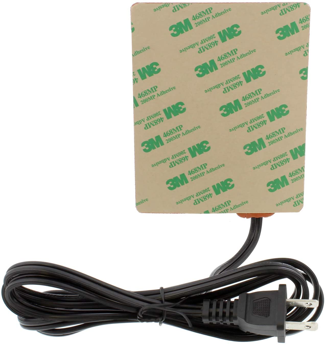 Silicone Heater Pad Car Battery Heater Pad Engine Block Heater Pad Oil Pan Heater Pad, 4x5 Inch – 120V 250 Watt