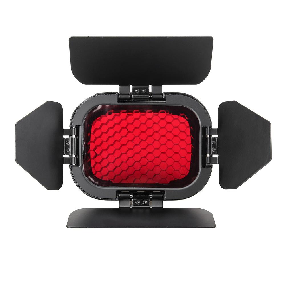 Godox – porte de grange à montage Bowens, grille en nid d&#39;abeille, filtre 4 couleurs pour réflecteur Standard, pour Flash Godox AD200, BD-07
