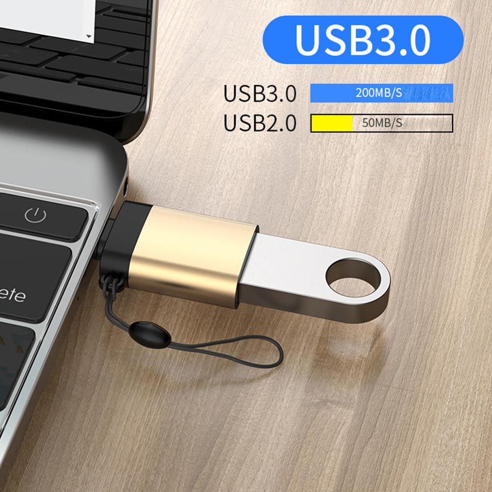 Cable OTG tipo c a USB 3,0, adaptador USB 3,0, Micro adaptador de Cable USB OTG para tableta, disco duro, disco Flash, ratón USB