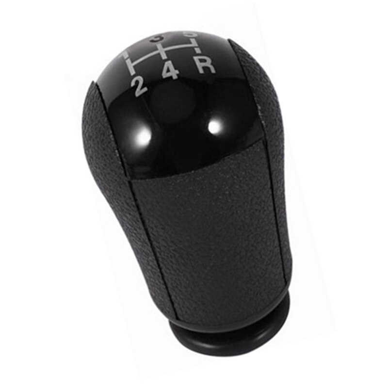 5/6 geschwindigkeit MT Auto Schaltknauf für Ford Fokus Mustang Galaxis Fest MK6 Mondeo MK3 S-MAX C-MAX Handball Zubehör: 5 Schwarz