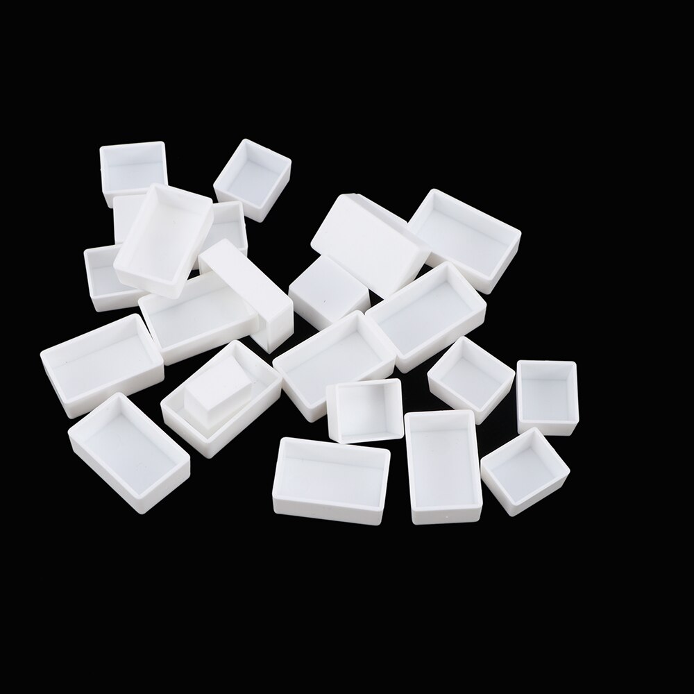 6/12/24/36/48pcs Empty Full/Half Pan White Half Pans Paint Plastic Watercolor Paint Grid Half Pans Artists Palette Art Supplies