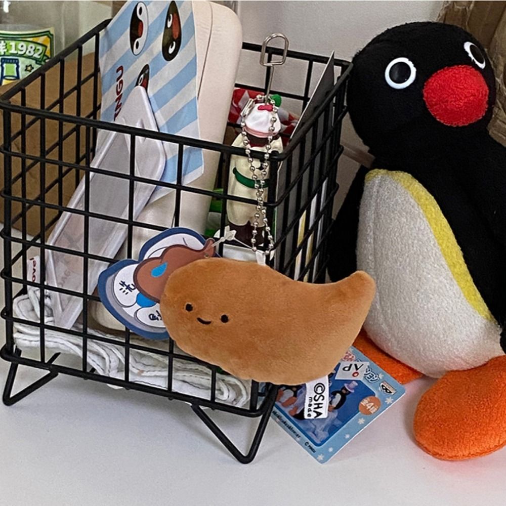 Car Accessories Poop Toilet Backpack Ornament PP Cotton Key Holder Fridge Magnet Sticker Mini Funny Keychain Hanging Doll Model